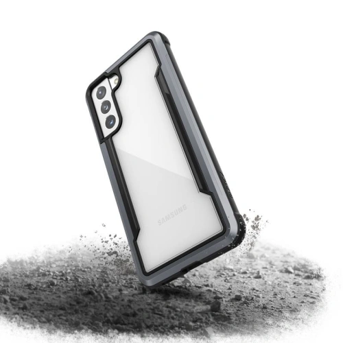Kup Etui din aluminiu X-Doria Raptic Shield Samsung Galaxy S21 (Protecție antimicrobiană) (Negru) - XDR108BLK - {ean13} - Sklep Home Screen
