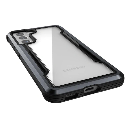 Kup Etui din aluminiu X-Doria Raptic Shield Samsung Galaxy S21 (Protecție antimicrobiană) (Negru) - XDR108BLK - {ean13} - Sklep Home Screen