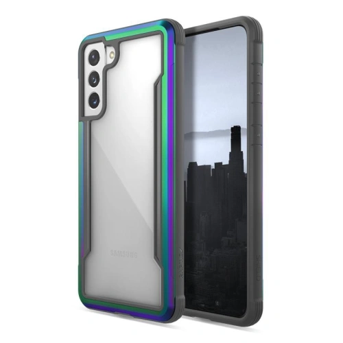 Kup Etui aluminiowe X-Doria Raptic Shield Samsung Galaxy S21+ Plus (Antimicrobial protection) (Iridescent) - XDR109IRI - {ean13} - Sklep Home Screen