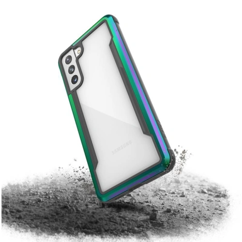 Kup Etui z hliníku X-Doria Raptic Shield Samsung Galaxy S21+ Plus (Antimikrobiální ochrana) (Irizující) - XDR109IRI - {ean13} - Sklep Home Screen