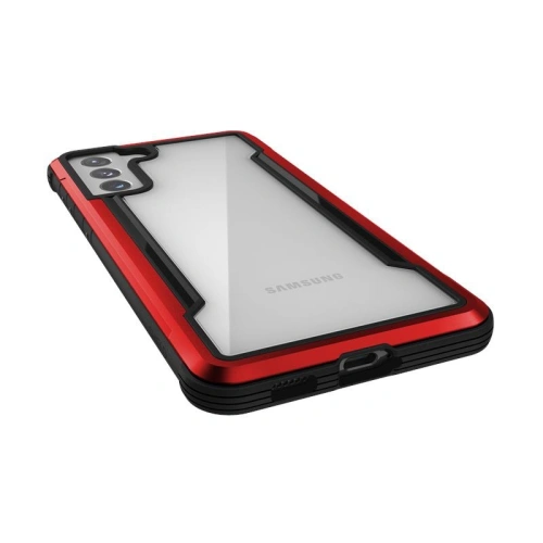Kup X-Doria Samsung Aluminiumhülle Raptic Shield Galaxy S21+ Plus (antimikrobieller Schutz) (Rot) - XDR110RED - {ean13} - Sklep Home Screen