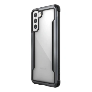 Etui aluminiowe X-Doria Raptic Shield - Etui aluminiowe Samsung Galaxy S21+ (Antimicrobial protection) (Black)