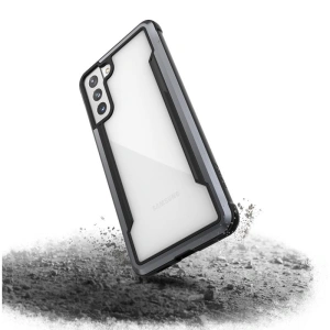 Etui aluminiowe X-Doria Raptic Shield - Etui aluminiowe Samsung Galaxy S21+ (Antimicrobial protection) (Black)