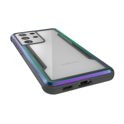 Kup Etui aluminiowe X-Doria Raptic Shield Samsung Galaxy S21 Ultra (Antimicrobial protection) (Iridescent) - XDR112IRI - {ean13} - Sklep Home Screen