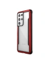 Etui aluminiowe X-Doria Raptic Shield - Etui aluminiowe Samsung Galaxy S21 Ultra (Antimicrobial protection) (Red)