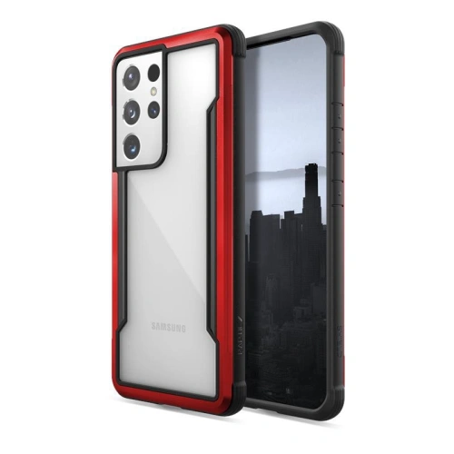 Kup Etui aluminiowe X-Doria Raptic Shield Samsung Galaxy S21 Ultra (Antimicrobial protection) (Red) - XDR113RED - {ean13} - Sklep Home Screen