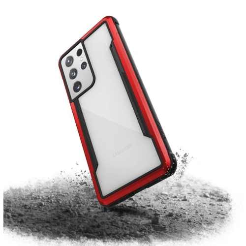 Kup Etui aluminiowe X-Doria Raptic Shield Samsung Galaxy S21 Ultra (Antimicrobial protection) (Red) - XDR113RED - {ean13} - Sklep Home Screen