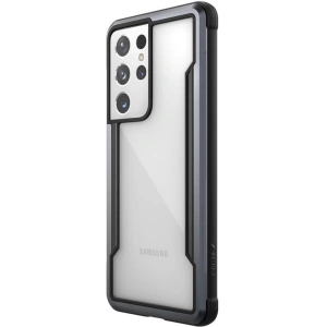 Etui aluminiowe X-Doria Raptic Shield - Etui aluminiowe Samsung Galaxy S21 Ultra (Antimicrobial protection) (Black)