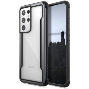 Etui aluminiowe X-Doria Raptic Shield - Etui aluminiowe Samsung Galaxy S21 Ultra (Antimicrobial protection) (Black)