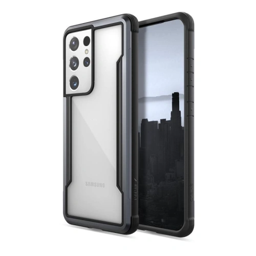 Kup Etui aluminiowe X-Doria Raptic Shield Samsung Galaxy S21 Ultra (Antimicrobial protection) (Black) - XDR114BLK - {ean13} - Sklep Home Screen
