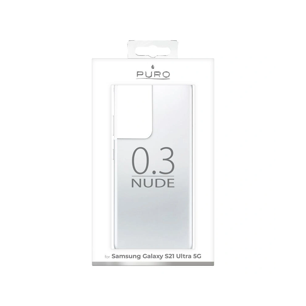 Etui PURO 0.3 Nude Samsung Galaxy S21 Ultra (przezroczysty)