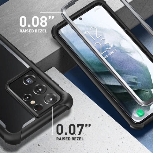 Kup Supcase Case Iblsn Ares Galaxy S21 Ultra Schwarz - SPC154BLK - {ean13} - Sklep Home Screen