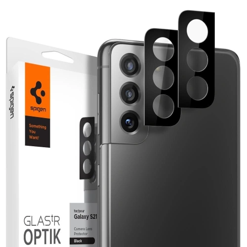 Kup Edzett üveg Spigen Optik fényképező lencséhez Samsung Galaxy S21 Fekete - SPN1425BLK - {ean13} - Sklep Home Screen