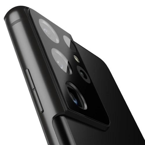 Buy Spigen Optik Camera Lens Samsung Galaxy S21 Ultra Black - SPN1426BLK - {ean13} - Home Screen Store Europe