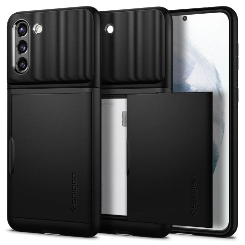 Kup Spigen Samsung Tasche Slim Armor CS Galaxy S21 Schwarz - SPN1428BLK - {ean13} - Sklep Home Screen