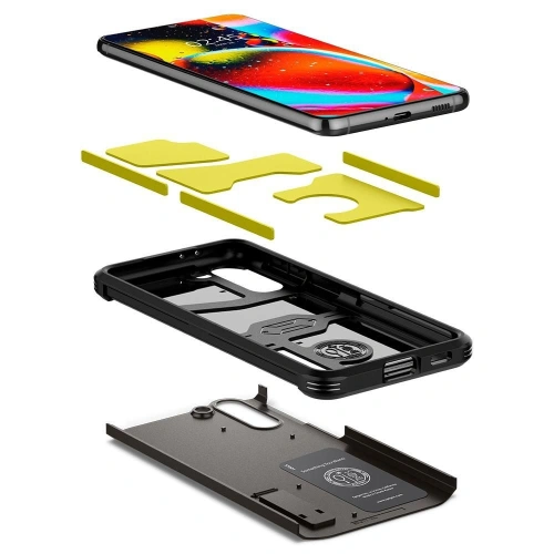 Kup Etui Spigen Tough Armor Samsung Galaxy S21+ Plus Gunmetal - SPN1441GUN - {ean13} - Sklep Home Screen