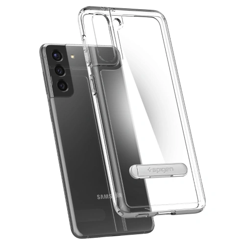 Kup Etui Spigen Ultra Hybrid S Samsung Galaxy S21+ Plus Crystal Clear - SPN1443CLR - {ean13} - Sklep Home Screen