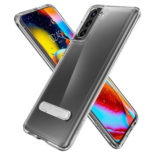 Kup Etui Spigen Ultra Hybrid S Samsung Galaxy S21+ Plus Crystal Clear - SPN1443CLR - {ean13} - Sklep Home Screen