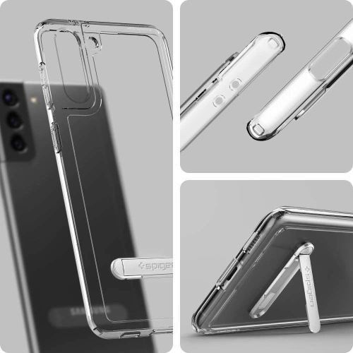 Kup Etui Spigen Ultra Hybrid S Samsung Galaxy S21+ Plus Crystal Clear - SPN1443CLR - {ean13} - Sklep Home Screen