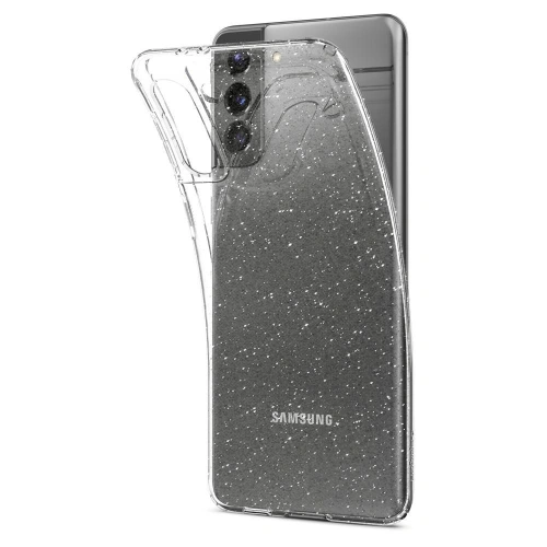 Kup Spigen Samsung Case Flüssigkristall Galaxy S21+ Plus Glitzerkristall - SPN1447CLR - {ean13} - Sklep Home Screen