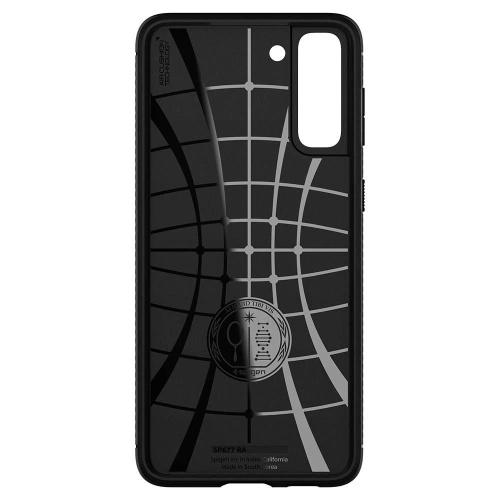 Kup Spigen Samsung Tasche Rugged Armor Galaxy S21+ Plus Mattschwarz - SPN1449BLK - {ean13} - Sklep Home Screen