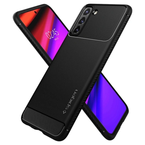 Kup Etui Spigen Rugged Armor Samsung Galaxy S21+ Plus Matte Negru - SPN1449BLK - {ean13} - Sklep Home Screen
