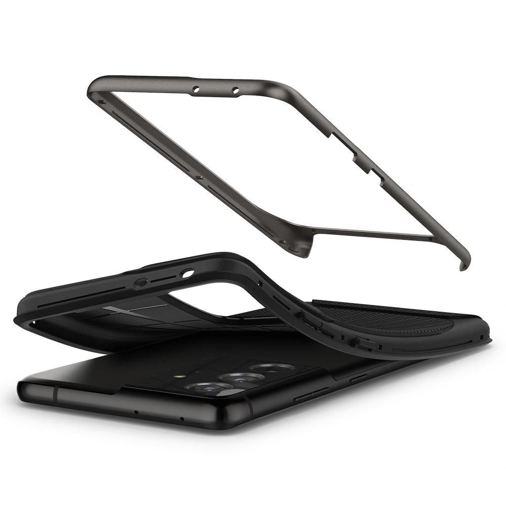 Etui Spigen Neo Hybrid Galaxy S21 Ultra Gunmetal