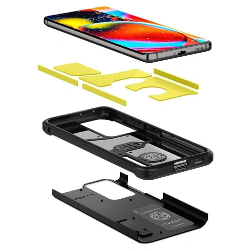 Kup Etui Spigen Tough Armor Samsung Galaxy S21 Ultra Černá - SPN1452BLK - {ean13} - Sklep Home Screen