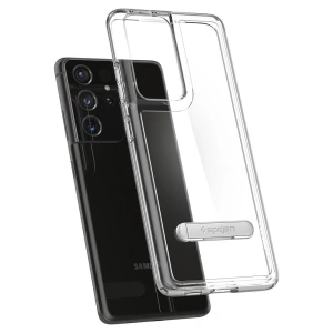 Buy Spigen Ultra Hybrid S Samsung Galaxy S21 Ultra Crystal Clear - SPN1453BLK - {ean13} - Home Screen Store Europe