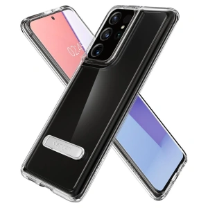 Buy Spigen Ultra Hybrid S Samsung Galaxy S21 Ultra Crystal Clear - SPN1453BLK - {ean13} - Home Screen Store Europe