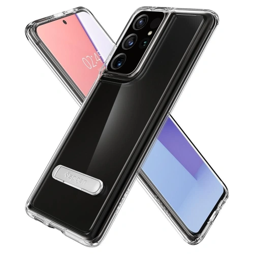 Buy Spigen Ultra Hybrid S Samsung Galaxy S21 Ultra Crystal Clear - SPN1453BLK - {ean13} - Home Screen Store Europe