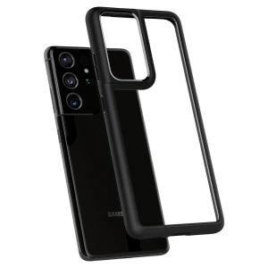 Buy Spigen Ultra Hybrid Samsung Galaxy S21 Ultra Matte Black - SPN1454BLK - {ean13} - Home Screen Store Europe