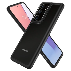 Buy Spigen Ultra Hybrid Samsung Galaxy S21 Ultra Matte Black - SPN1454BLK - {ean13} - Home Screen Store Europe