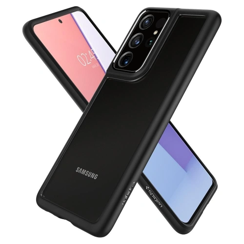 Kup Spigen Samsung Tasche Ultra Hybrid Galaxy S21 Ultra Matt Schwarz - SPN1454BLK - {ean13} - Sklep Home Screen