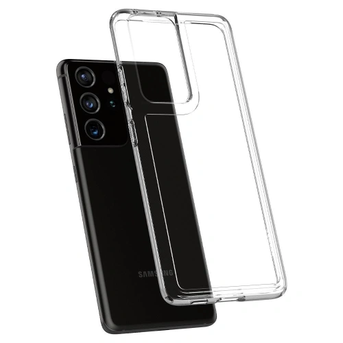Buy Spigen Ultra Hybrid Samsung Galaxy S21 Ultra Crystal Clear - SPN1455CLR - {ean13} - Home Screen Store Europe