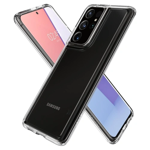 Buy Spigen Ultra Hybrid Samsung Galaxy S21 Ultra Crystal Clear - SPN1455CLR - {ean13} - Home Screen Store Europe
