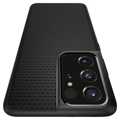 Kup Etui Spigen Liquid Air Samsung Galaxy S21 Ultra Matte Black - SPN1456BLK - {ean13} - Sklep Home Screen