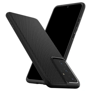 Kup Etui Spigen Liquid Air Samsung Galaxy S21 Ultra Matt Fekete - SPN1456BLK - {ean13} - Sklep Home Screen