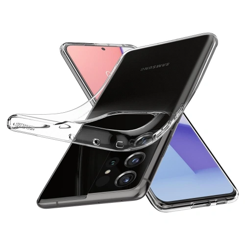 Kup Etui Spigen Liquid Crystal Samsung Galaxy S21 Ultra Crystal Clear - SPN1458CLR - {ean13} - Sklep Home Screen