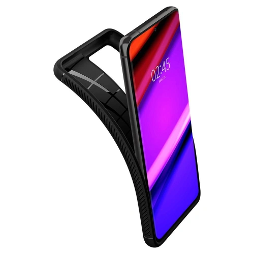 Kup Etui Spigen Rugged Armor Samsung Galaxy S21 Ultra Matte Black - SPN1459BLK - {ean13} - Sklep Home Screen