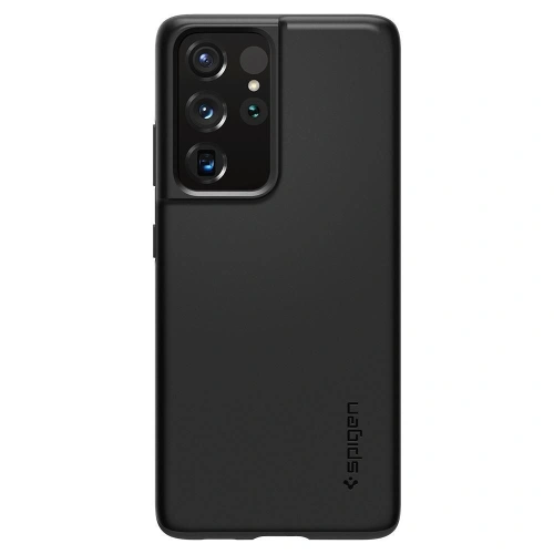 Kup Etui Spigen Thin Fit Samsung Galaxy S21 Ultra Black - SPN1460BLK - {ean13} - Sklep Home Screen