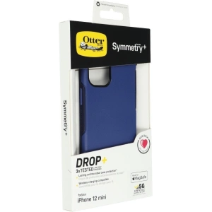 Kup OtterBox Tasche Symmetry Plus iPhone 12 mini kompatibel mit MagSafe (Navy Captain Blue) - OTB130BLU - {ean13} - Sklep Home Screen