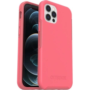 Kup OtterBox Tasche Symmetry Plus iPhone 12/12 Pro kompatibel mit MagSafe (Tea Petal Pink) - OTB128PNK - {ean13} - Sklep Home Screen