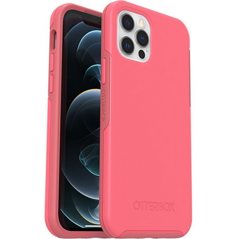 Etui OtterBox Symmetry Plus iPhone 12/12 Pro kompatybilna z MagSafe (Tea Petal Pink)