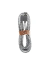 Kabel Native Union Belt Cable Lightning ze skórzanym zapięciem 3m (zebra)