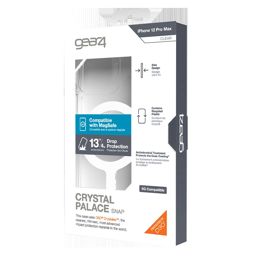 Etui GEAR4 Crystal Palace MagSafe Apple iPhone 12 Pro Max (clear)