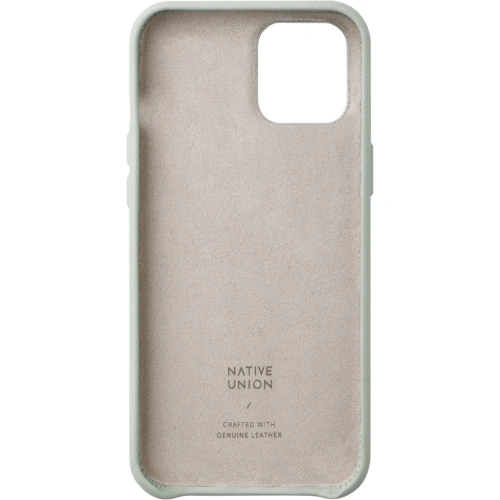 Buy Native Union Classic Leather Case iPhone 12 Pro Max (sage) - NTU080SAGE - {ean13} - Home Screen Store Europe