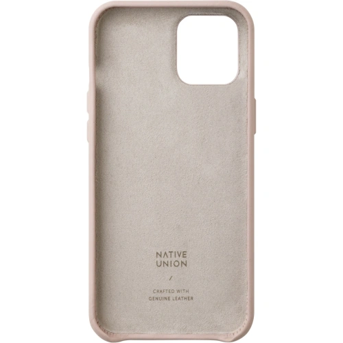 Kup Native Union Apple Ledertasche Classic iPhone 12 Pro Max (nackt) - NTU079NUDE - {ean13} - Sklep Home Screen