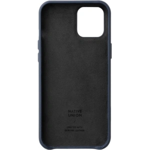 Buy Native Union Classic Leather Case iPhone 12 Pro Max (blue) - NTU078BLU - {ean13} - Home Screen Store Europe