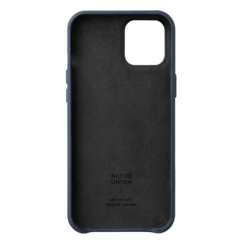 Kup Native Union Apple Ledertasche Classic iPhone 12 Pro Max (blau) - NTU078BLU - {ean13} - Sklep Home Screen